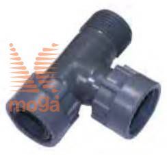 T-spojka PVC |1" Ž x 1" Ž x 1" M|PN10|Manifold|