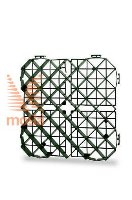 Picture of Grass panel/grid with DripLine SAB option|Green| L:39.5cm x W:39.5cm x H:5cm|