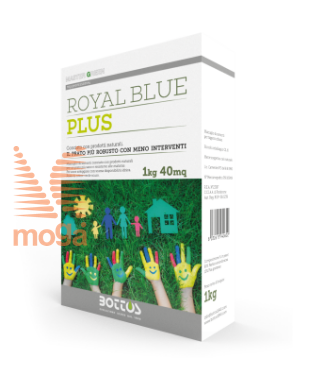Slika Travna mešanica Royal Blue Plus |Seme z mikroorganizmi za zelenice|