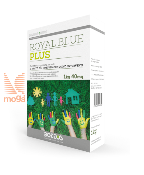 Travna mešanica Royal Blue Plus |Seme z mikroorganizmi za zelenice|