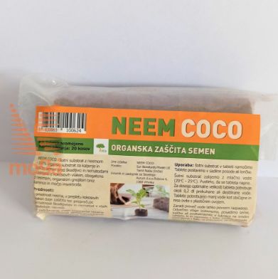 Slika Neem Coco |Šotne tablete|100 % organski substrat za kaljenje|20 kos|