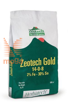 Slika Gnojilo Zeotech Gold |Zeolitni biostimulant za travišče|NPK 14-0-8 +2Fe|25kg|