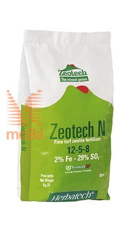 Bild von Dünger Zeotech N |Zeolith Grünlanddünger|NPK 12-5-8 +2Fe|25kg|